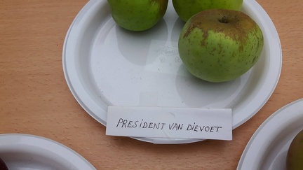 President Van Dievoet Journee Fruits CRA-W Gembloux 25-09-2016 01